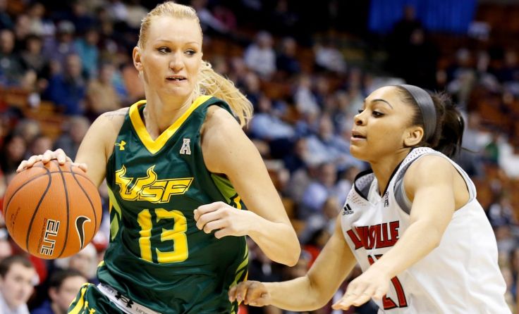 US-Legionärin Inga Orekhova (l.) spielt nun wieder in Oberösterreich. Foto: GEPA pictures