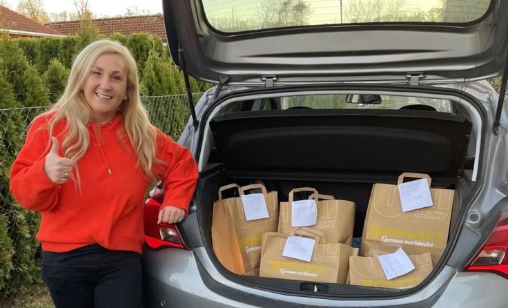Zana Weindl hat mit anderen Helfern die Initiative ins Leben gerufen. Foto: ASKÖ Ebelsberg