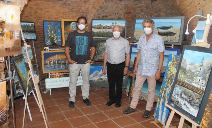 (v.l.) Christian Renezeder, Helmut Lehenbauer und Helmut Hackl (Foto: Thomas Lettner)