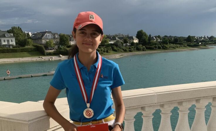 Golf-Jungstar Tamina Abassi (Foto: Karlheinz Langwieser)