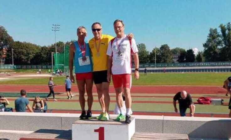 Helmut Landgraf landete hinter Andreas Berger auf Platz zwei. (Foto: Landgraf)