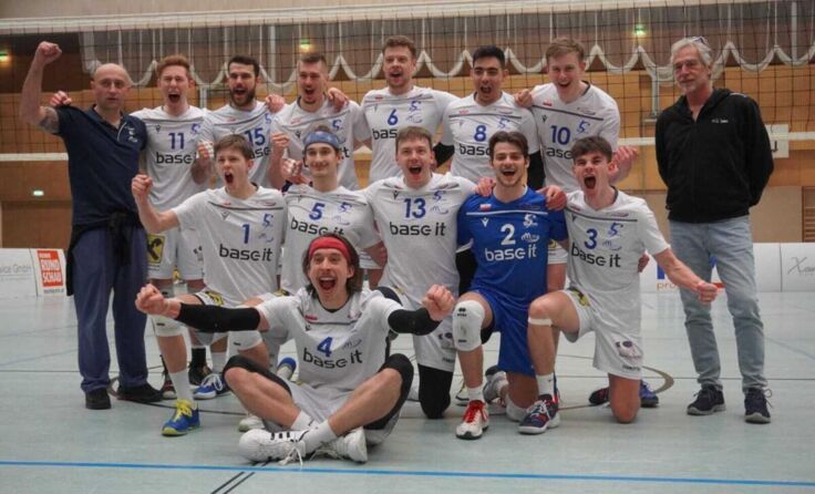 Die Bundesligamannschaft gewann gegen den UVC Waidhofen mit 3:1. (Foto: supervolleyooe)