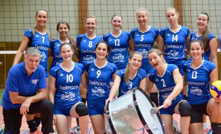 Die VCV-Damen sind bisher in der 2. Landesliga ungeschlagen. (Foto: VCV St. Valentin)