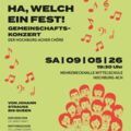 Ha, welch ein Fest! Gemeinschaftskonzert der Hochburg-Acher Chöre