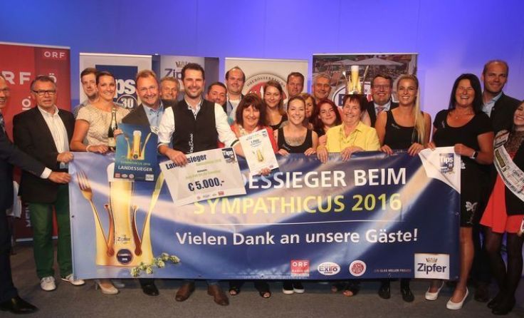 Bei der Landessiegerehrung