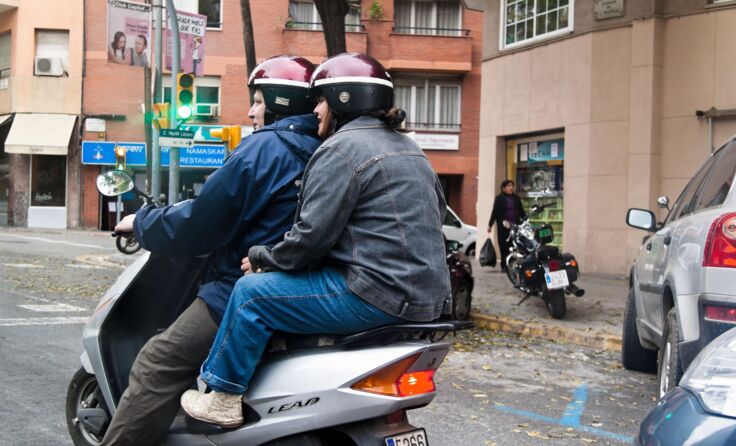 Geht es nach Stadtrat Markus Hein so sollen motorisierte Zweiräder helfen Foto: Wodicka