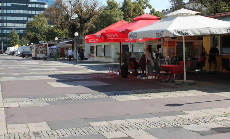 Das marode Pflaster am Marktplatz soll 2017 erneuert werden.