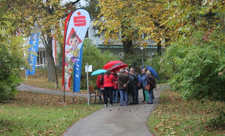 Gemeinsam macht der Parcours noch mehr Spaß.