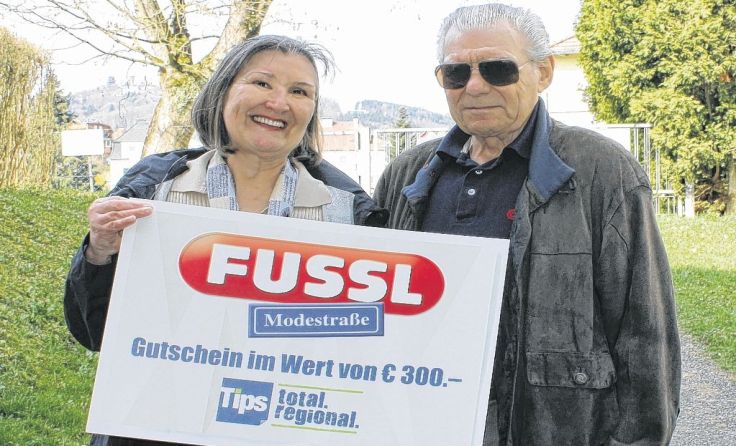 Vom Tips Glücksengerl überrascht: Jarmila Scherb und ihr Mann