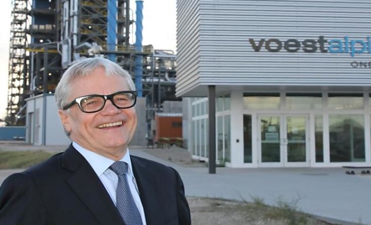 Konzernchef Wolfgang Eder darf zufrieden sein. Bildquelle: APA (VOESTALPINE)/UNBEKANNT