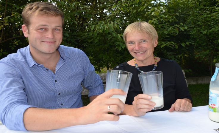LAbg. Stefan Kaineder und Uli BökerFoto: Grüne OÖ