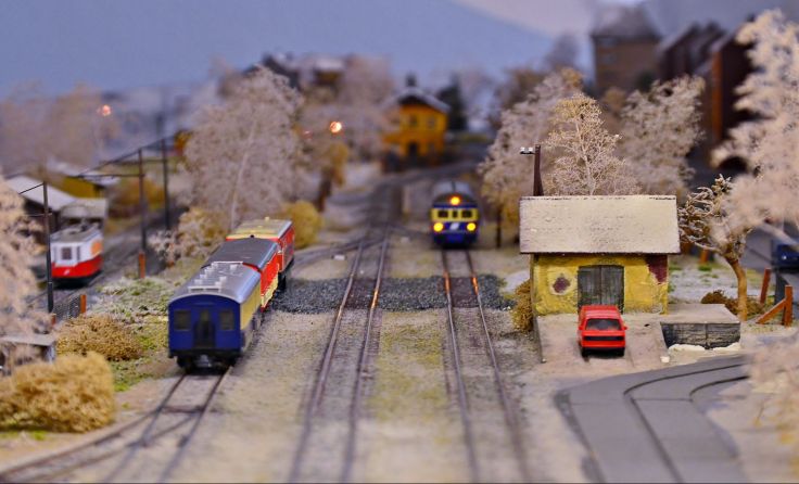 Die Modelleisenbahnen des MIGL begeistern Groß und Klein. Foto: MIGL