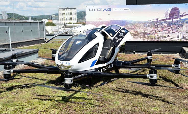 Der Grundstein für autonome Lufttaxis über Linz wurde gelegt. Foto: Linz AG