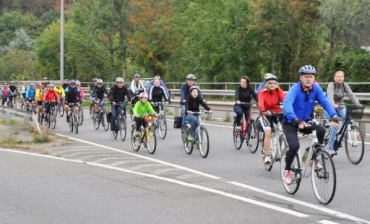 Gemeinsam geht es beim SternRADLn zum Mobilitätsfest nach Linz. Foto: Christian Herzenberg