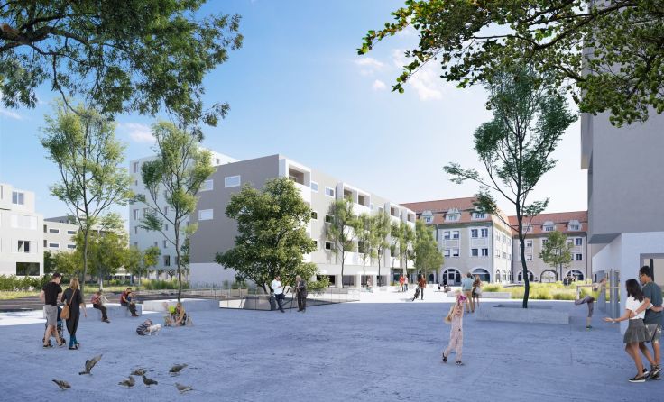 So soll die neue Siedlung aussehen.Foto: transparadiso