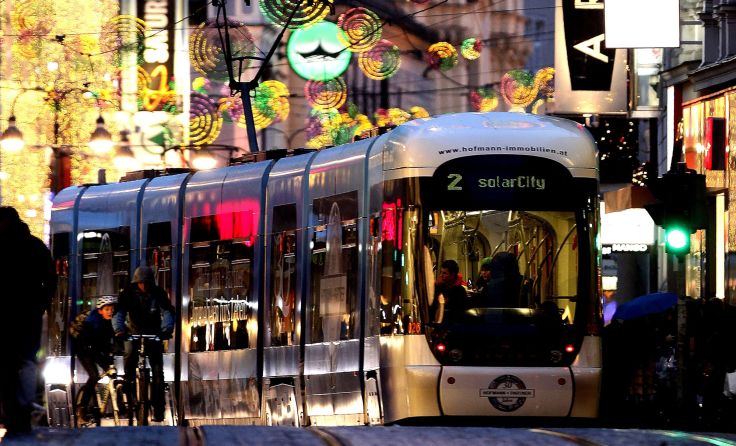 Am Heiligen Abend haben die Linz AG Linien kürzere Betriebszeiten. Foto: VoWe
