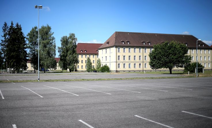 Das Kasernengelände in Ebelsberg wird nun umgewidmet.Foto: Weihbold