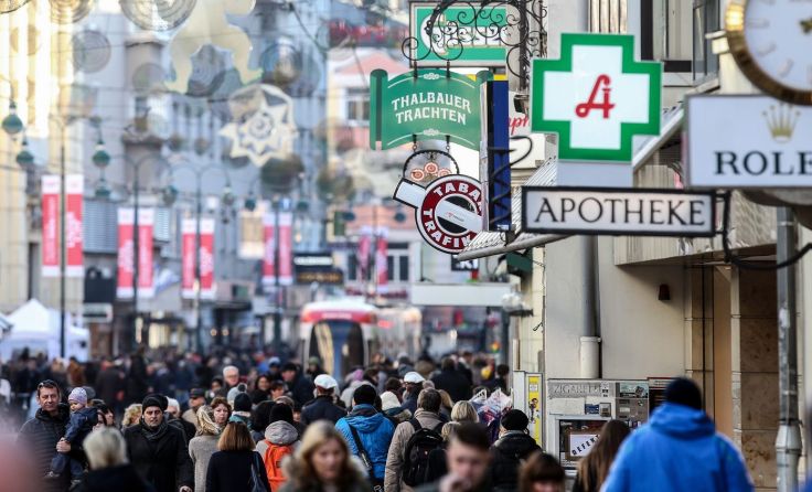 Rund 3,6 Prozent aller Geschäftslokale in der Linzer Innenstadt stehen leer.Symbolfoto: Weihbold