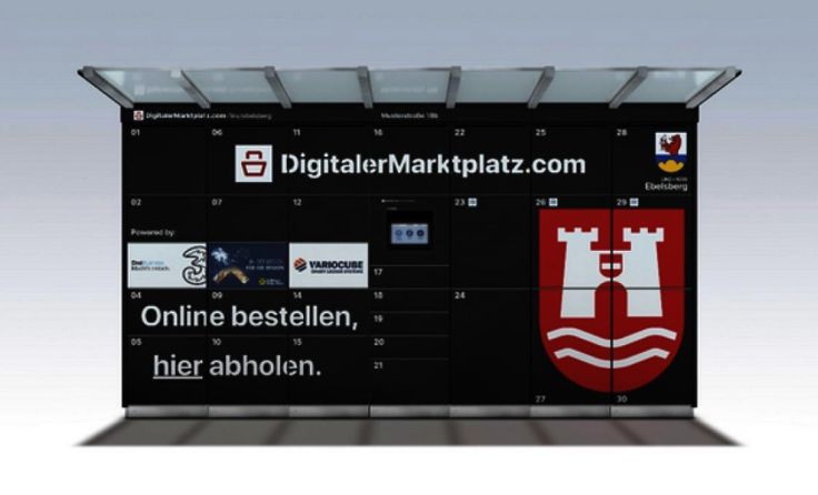 So sollen die Abholstationen aussehen (Foto: HP-Projektentwicklung Pöcklhofer/Stadt Linz)