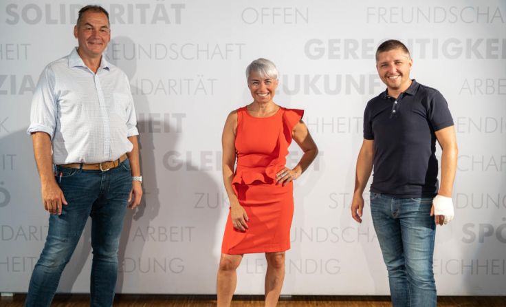 (v.l.) Unger, Margreiter und Mitter (Foto: MecGreenie)