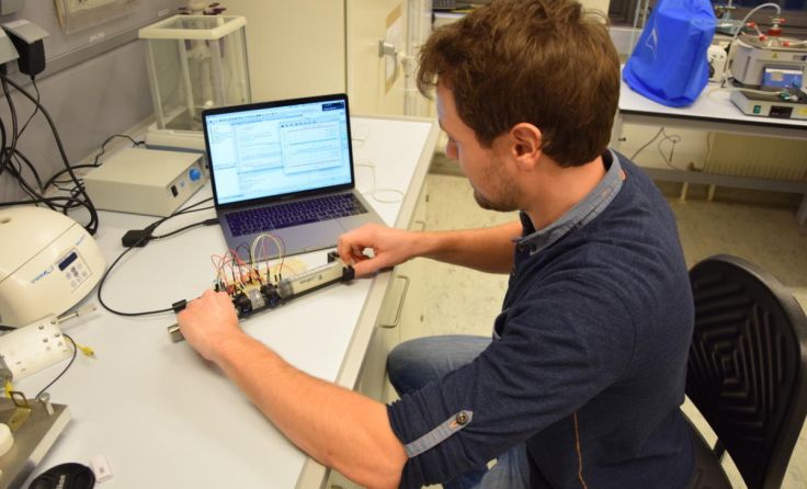 Das neue Testgerät (Foto: JKU)