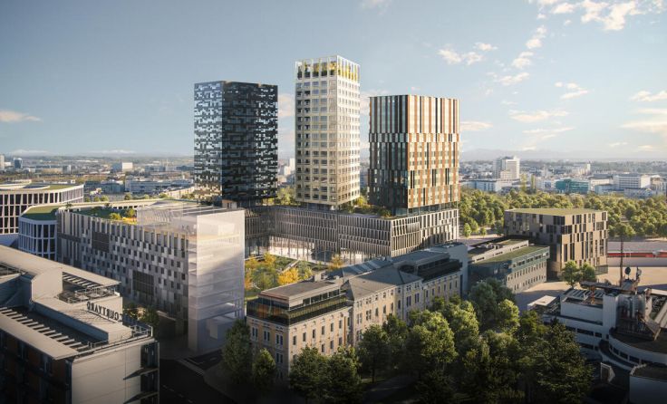 So soll das Nestlé-Areal in Zukunft aussehen. (Foto: PROCHAZKA_RIEPL_ZUCCHI)