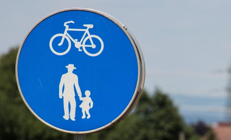 Ein kombinierter Rad und Gehweg entsteht. (Symbolfoto) (Foto: Wodicka)