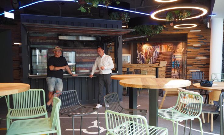 Beim Food Market (Foto: Tips/Stadler)