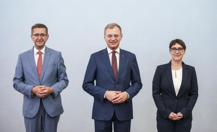 Achleitner, Stelzer und Wagner (Foto: Land OÖ/Mayrhofer)