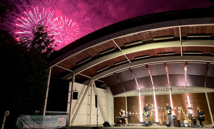 Der Musikpavillon (Foto: Felix Hessenberger)