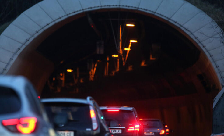Der Mona Lisa Tunnel wird gereinigt. (Foto: Weihbold)