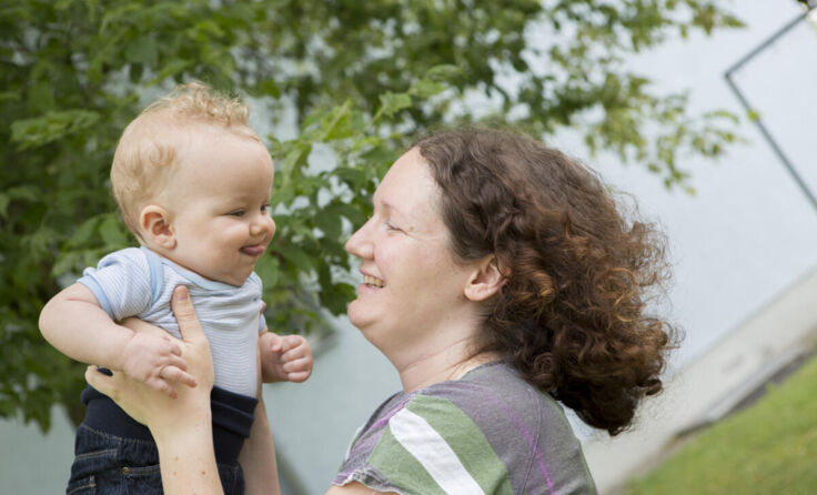 Mama Elisa und Nico (Foto: Kath. Familienverband OÖ)
