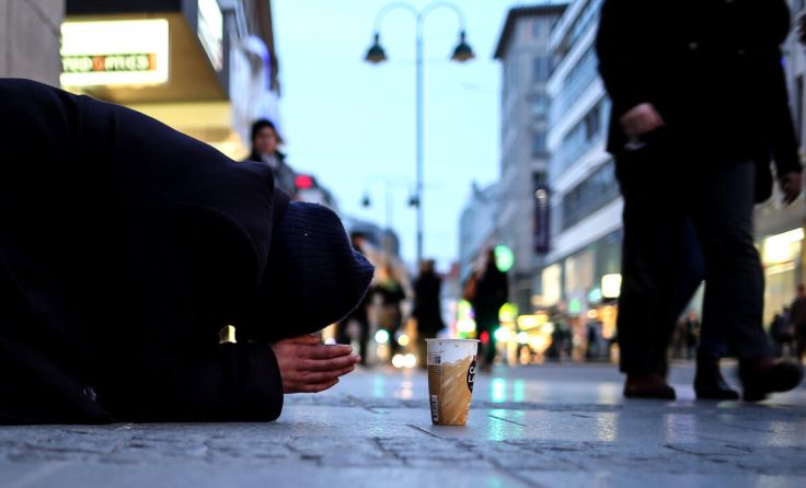 Die Entwicklung im Bereich der illegalen Bettelei ist rückläufig. (Foto: Weihbold)