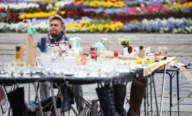 Mit März kehrt der Flohmarkt wieder auf den Hauptplatz zurück. (Foto: Weihbold)