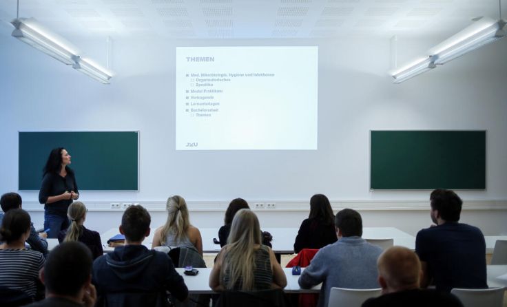 An der Linzer MedUni (Foto: Weihbold)