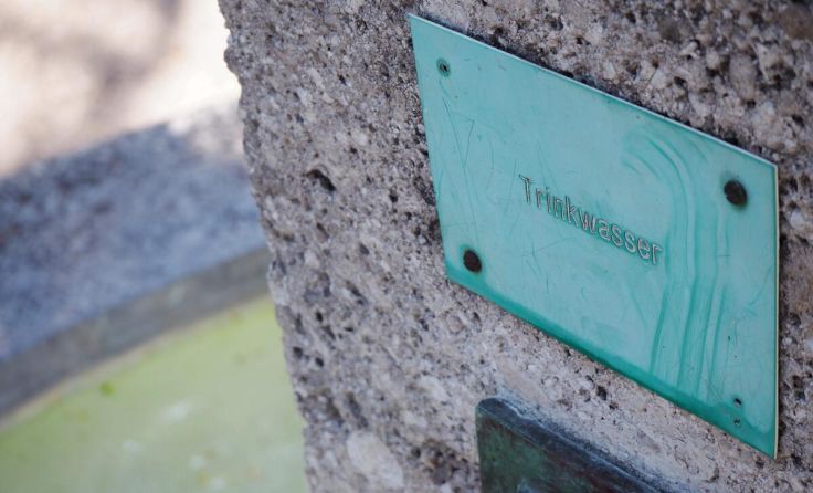 Die Linzer Trinkwasserbrunnen werden ausgewintert. (Foto: Tips/Stadler)