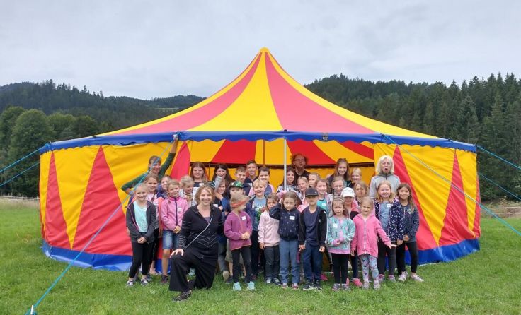 Beim ersten Pabneukirchner Zirkustag (Foto: Luftensteiner)