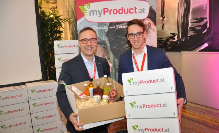 V.l.: Christof Kastner und Rainer Neuwirth beim Startschuss ihrer Kooperation.