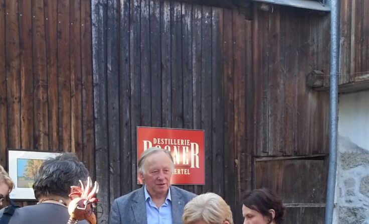 Großer Andrang bei der Lesung von Ernest Zederbauer.