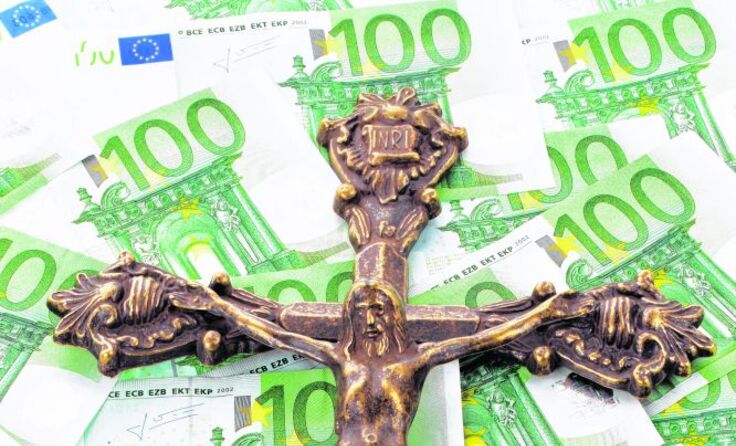 Der Kirchenbeitrag - oft kritisch beleuchtet. *Foto: Wodicka