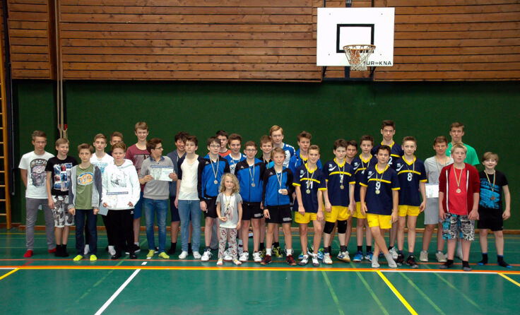 Die Teilnehmer an der U13 Landesmeisterschaft. *Fotos: URW.
