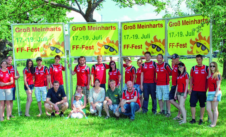 Die Feuerwehr Groß Meinharts freut sich auch heuer wieder auf zahlreiche Besucher.