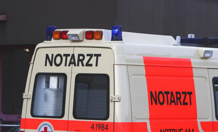 Der Radfahrer wurde in das Landesklinikum Krems eingeliefert. Foto: Wodicka