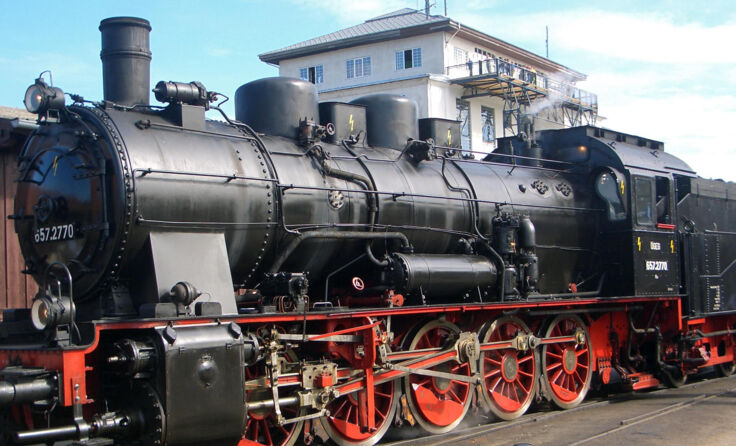 Ein buntes Fest rund um die Eisenbahn wartet auf die Gäste. Foto: Vowe