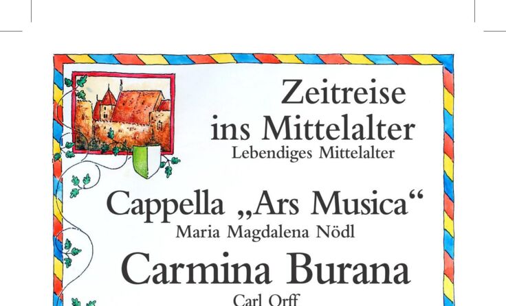 „Carmina Burana“ beim Mittelalterfest in Eggenburg. 
