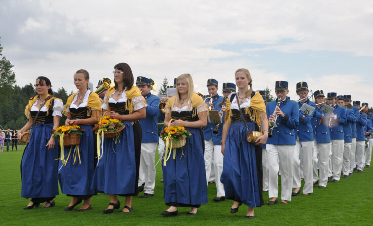 Die Jugendkapelle Weitersfeld ist auch am Start.
