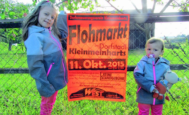 Madlen und Fabienne Stundner freuen sich schon auf viele Gäste.