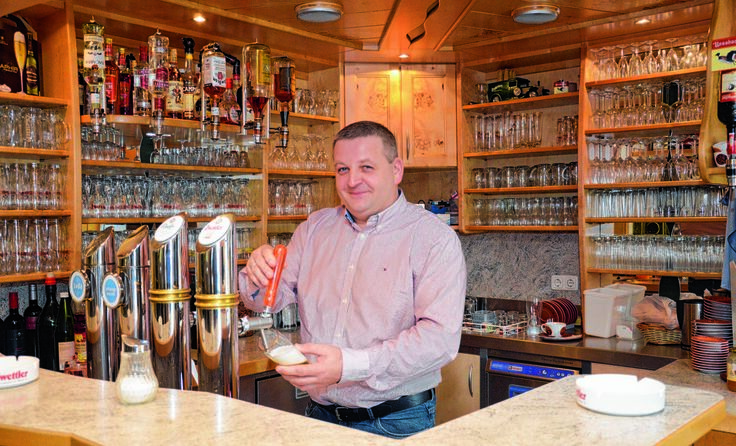 Trotz aller Hindernisse – ein Martin Huber ist ein Wirt mit Leib und Seele. Fotos: KaPri