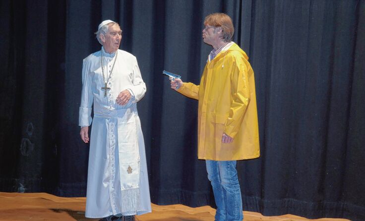 Die Proben für das kommende Theaterstück laufen auf Hochtouren. Foto: Theatergruppe Zwettl