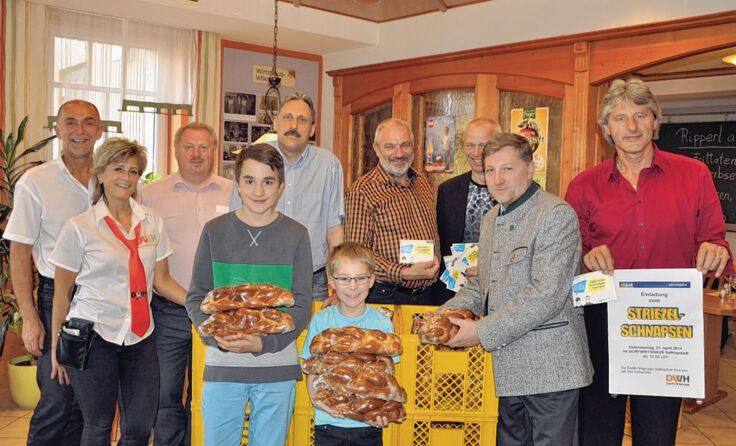 Das Striezelschnapsen am Ostermontag hat bereits Tradition. Archivfoto, zVg